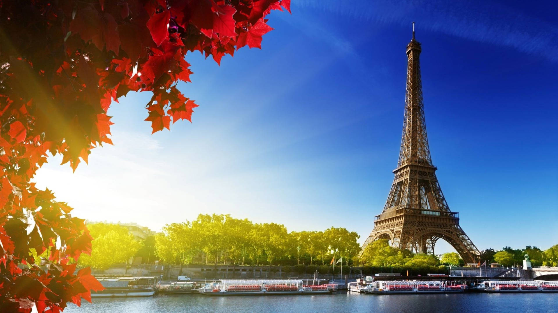 Beautiful Paris France Background