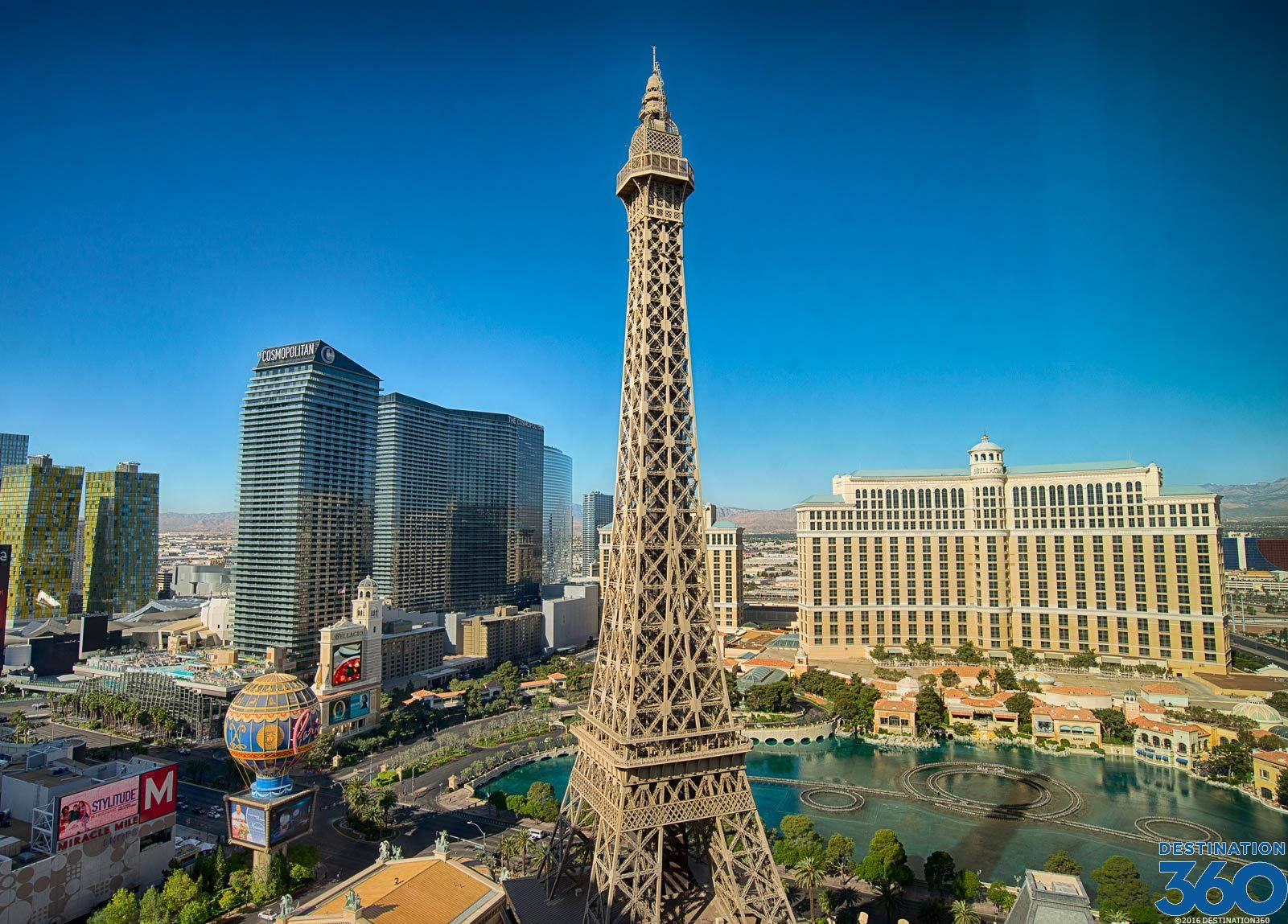 Beautiful Paris Las Vegas Tourist Attraction