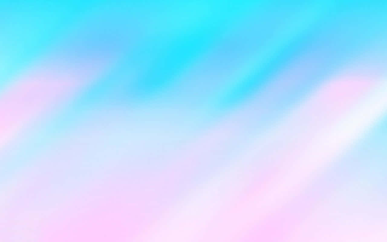 Beautiful Pastel Blue And Pink Aesthetic Background