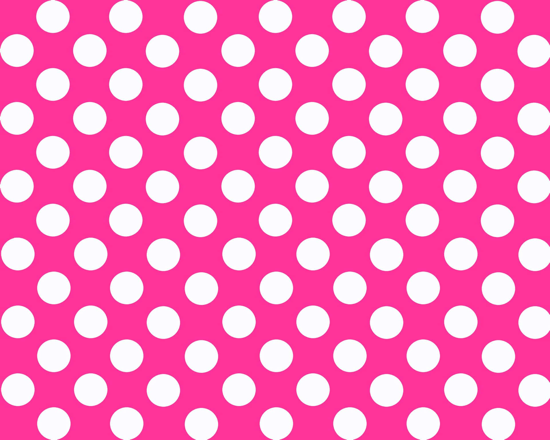 Beautiful Pastel Pink And White Polka Dot Pattern Background