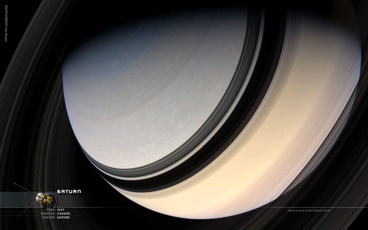 Beautiful Planet Saturn Background