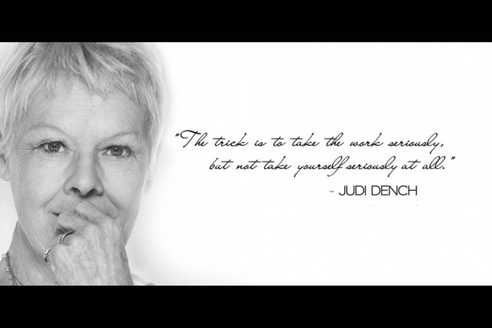 Beautiful Poster Of Judy Dench Background