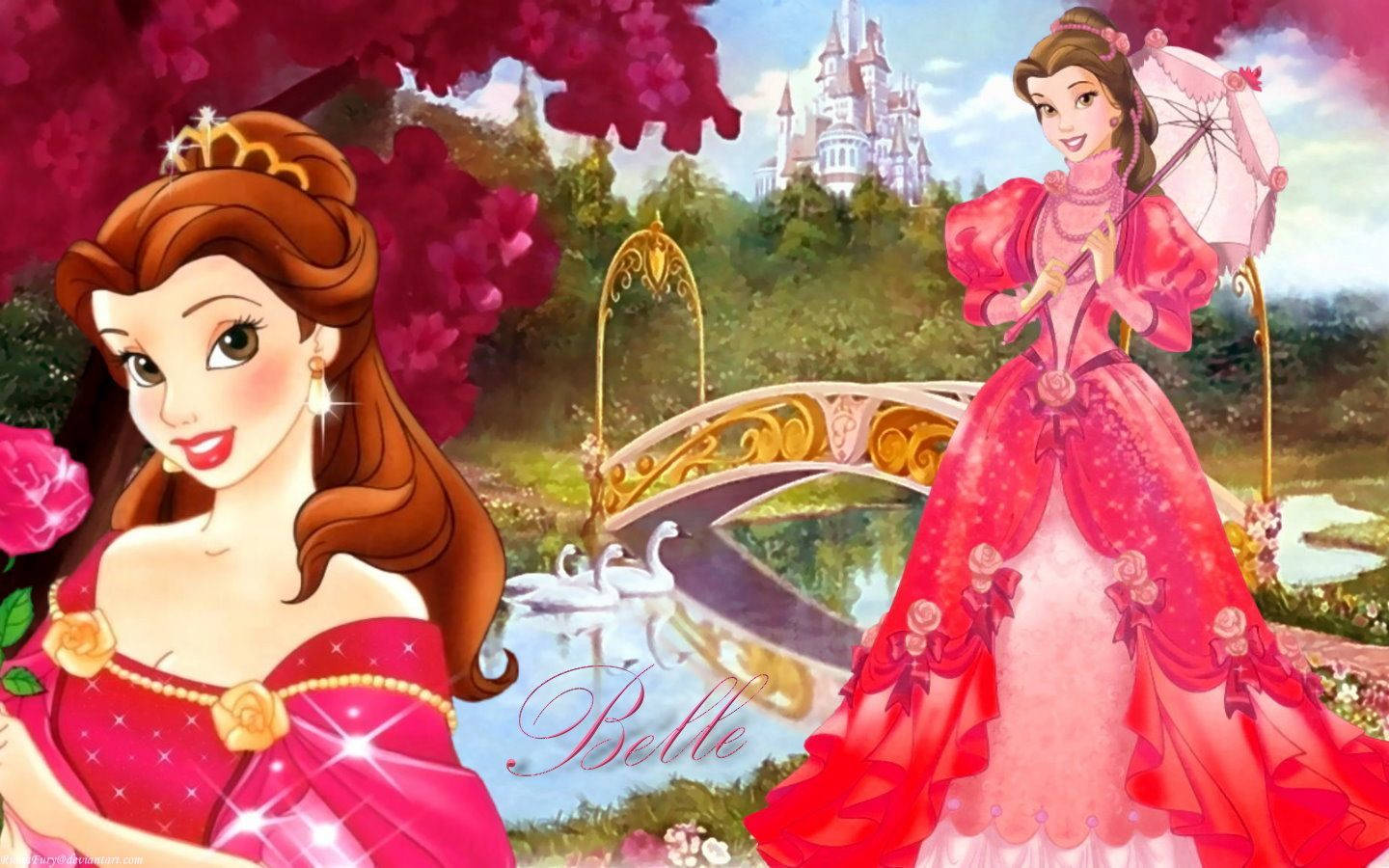 Beautiful Princess Belle Background