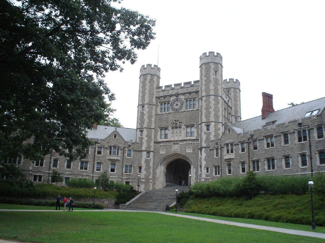 Beautiful Princeton University Blair Hall Background