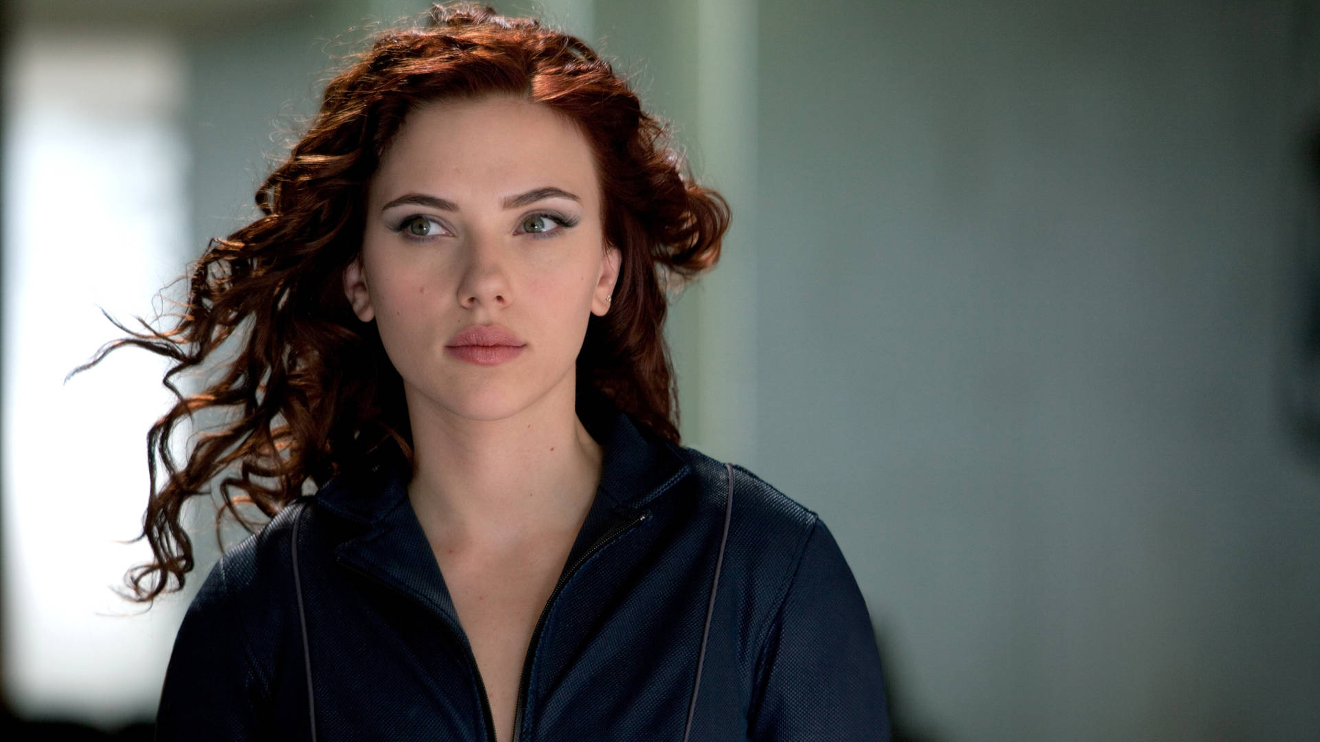 Beautiful Scarlett Johansson As Black Widow Background