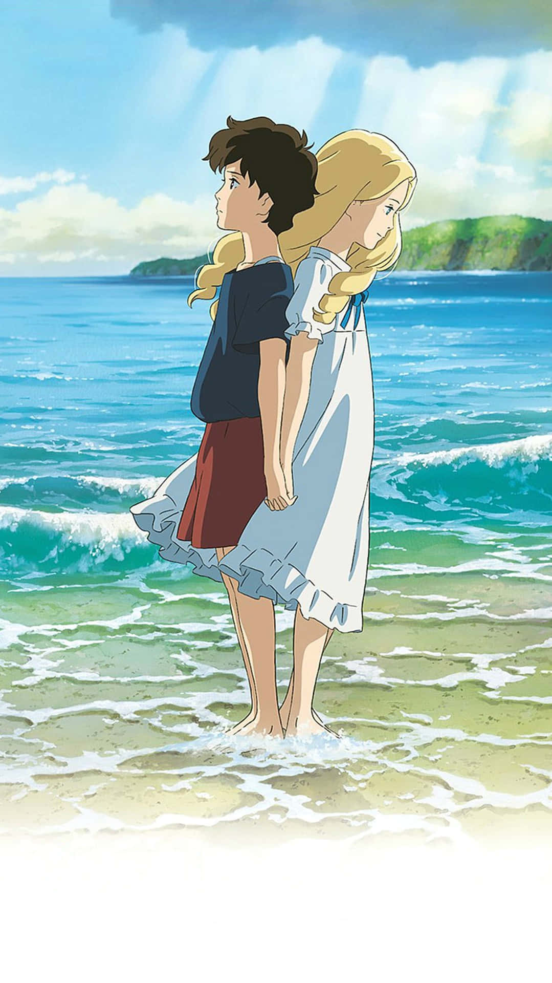 Beautiful Scene From When Marnie Was There Animated Film Background