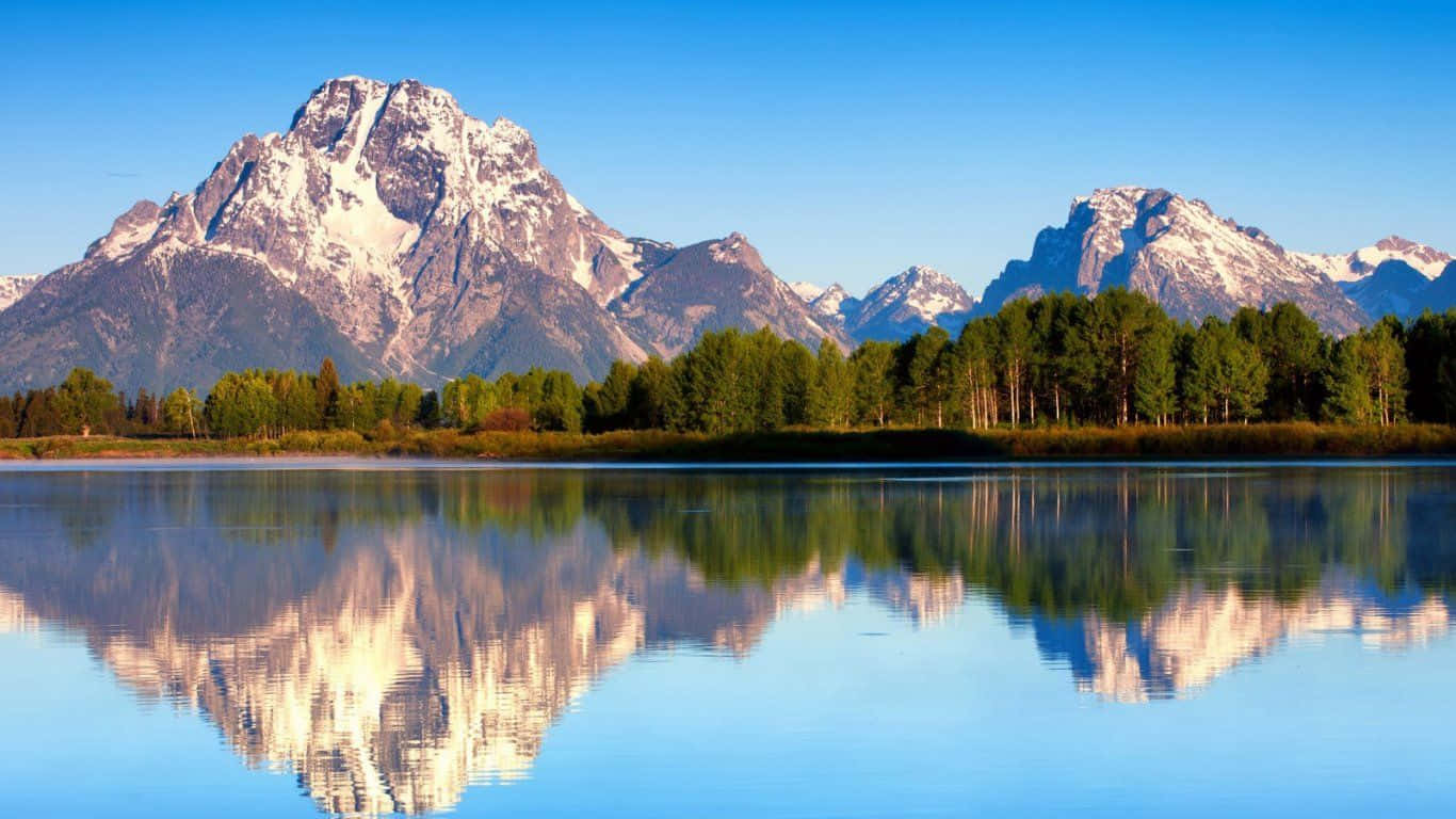 Beautiful Scenery Desktop Grand Teton National Park