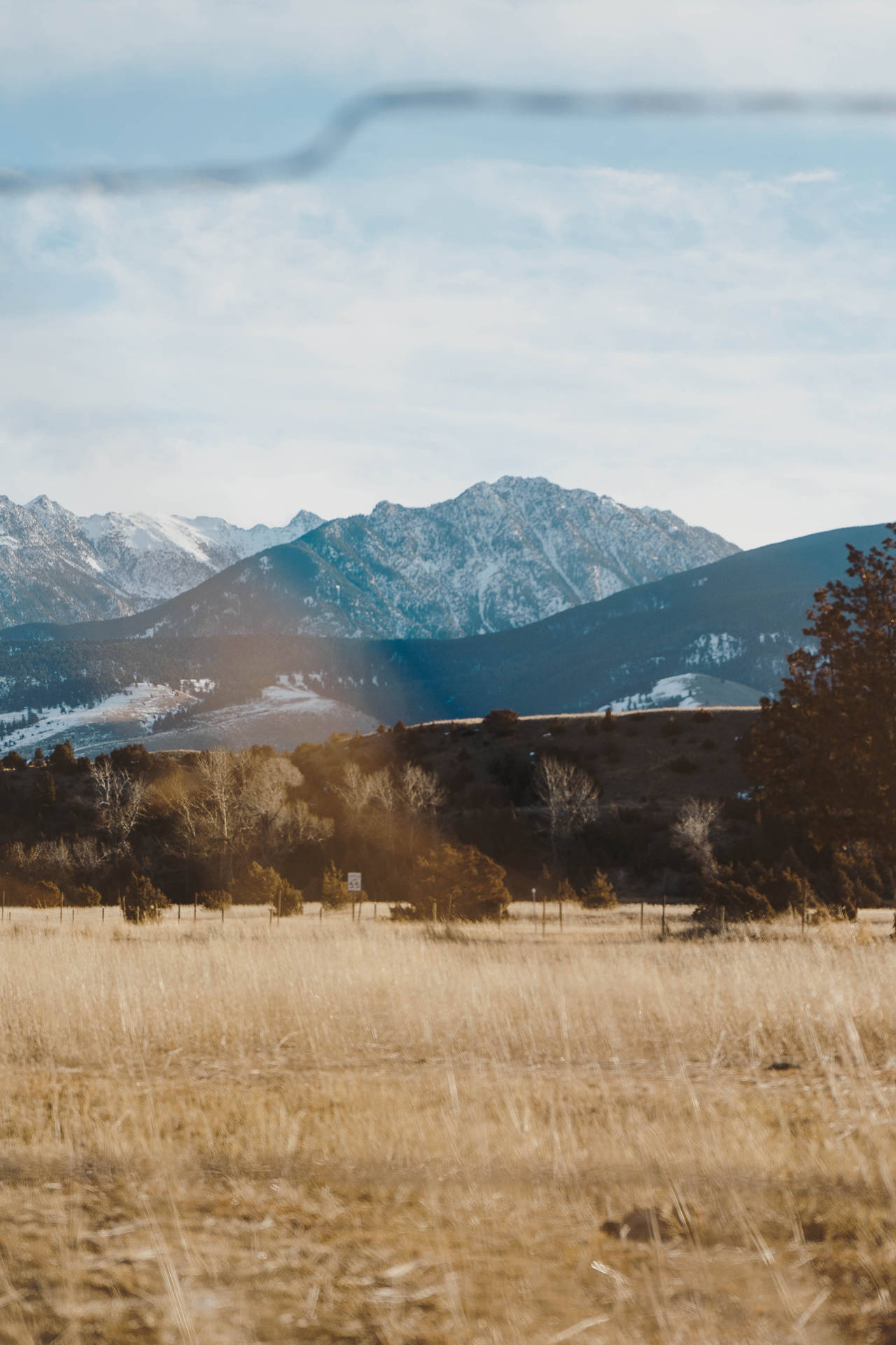 Beautiful Scenery In Montana Iphone Background