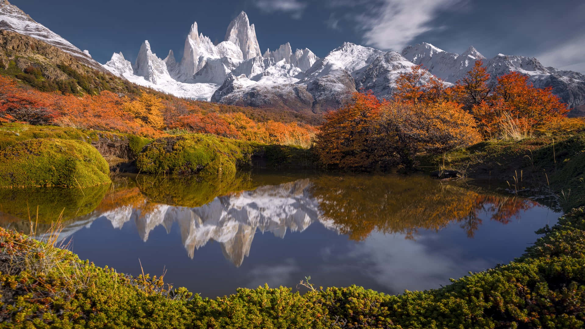 Beautiful Scenery Of El Chalten Background