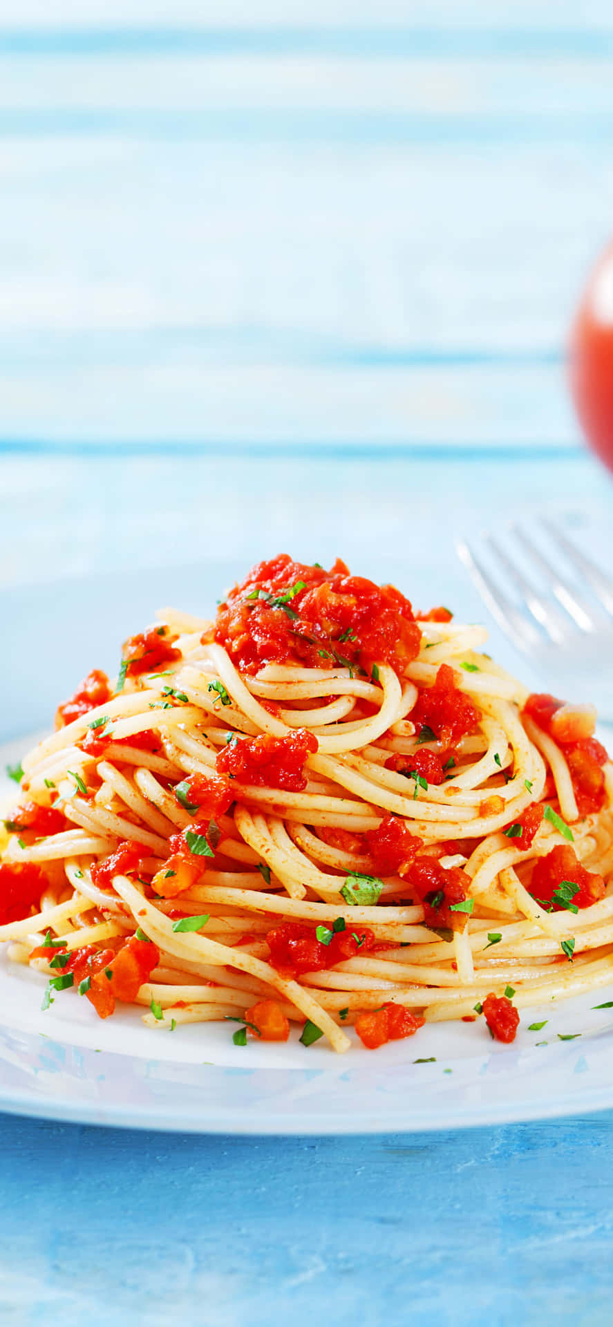 Beautiful Spaghetti And Meatballs