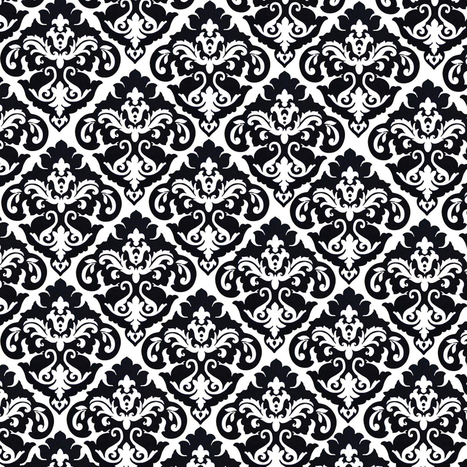 Beautifully Crafted Black And White Pattern Background