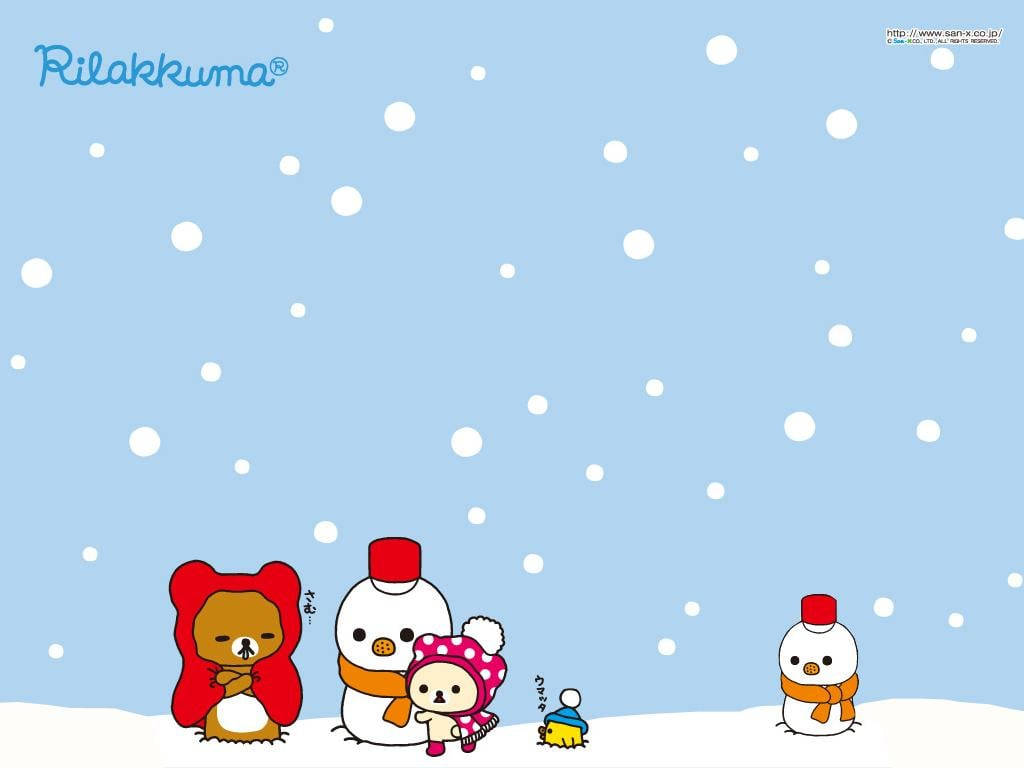 Beautifully Dreamy Cute Snow Background