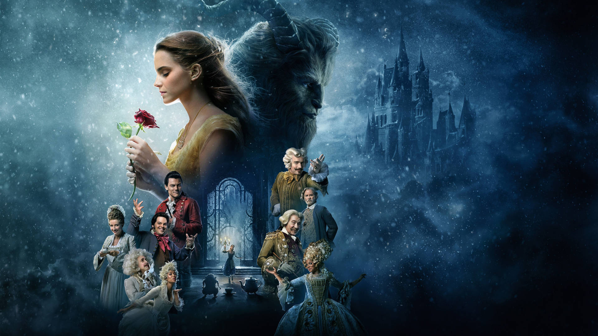 Beauty And The Beast Live Action Background