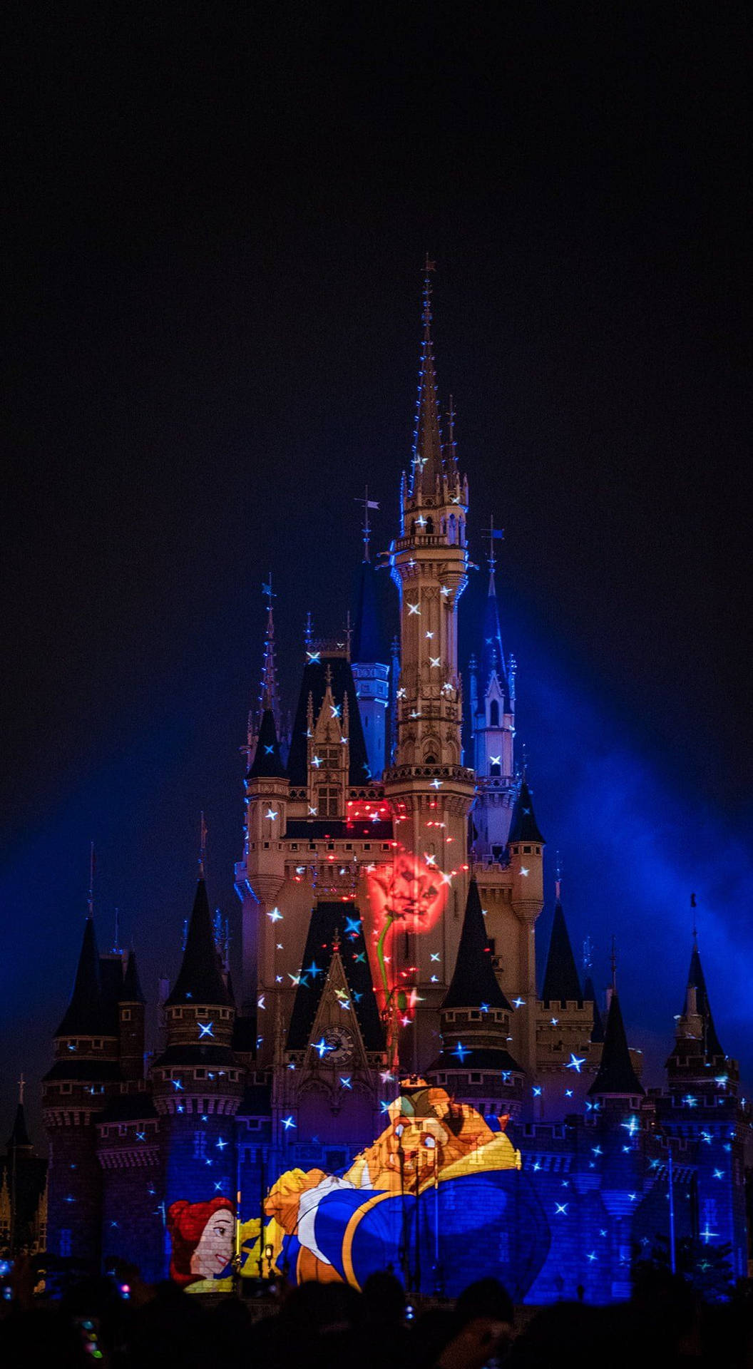 Beauty And The Beast Show Disney Castle