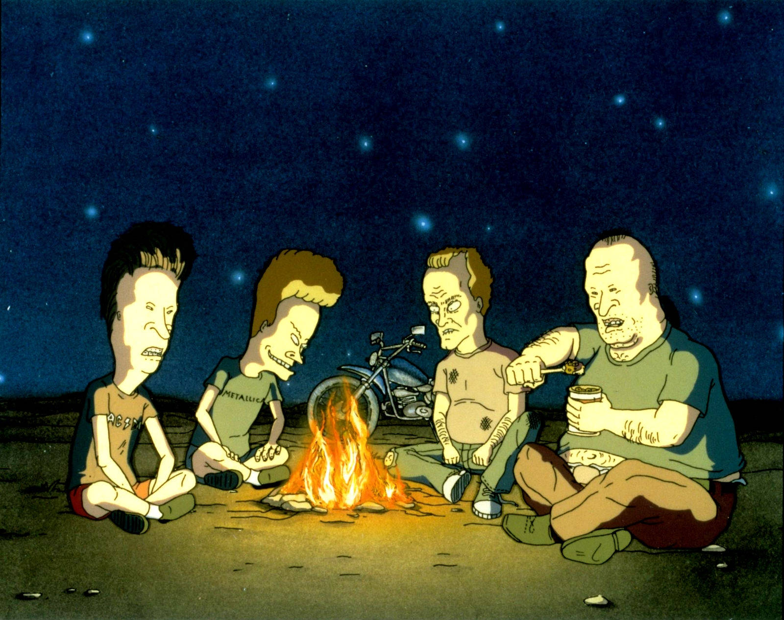 Beavis And Butt Head Camping Background