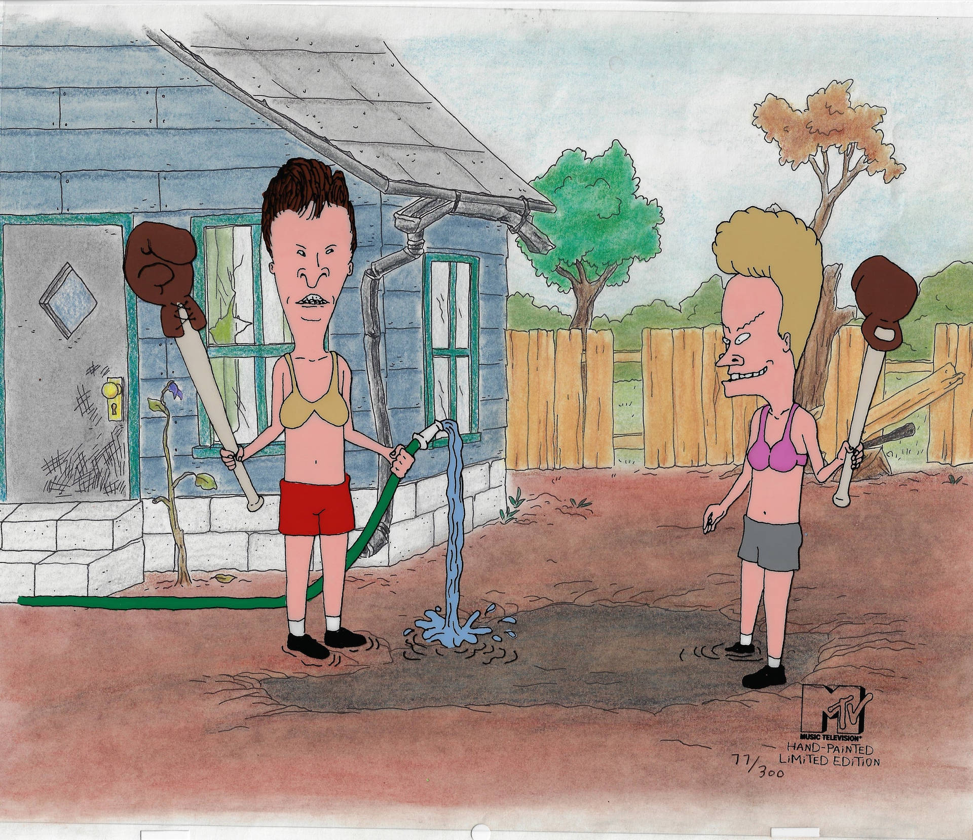 Beavis And Butt Head Mud Pit Background