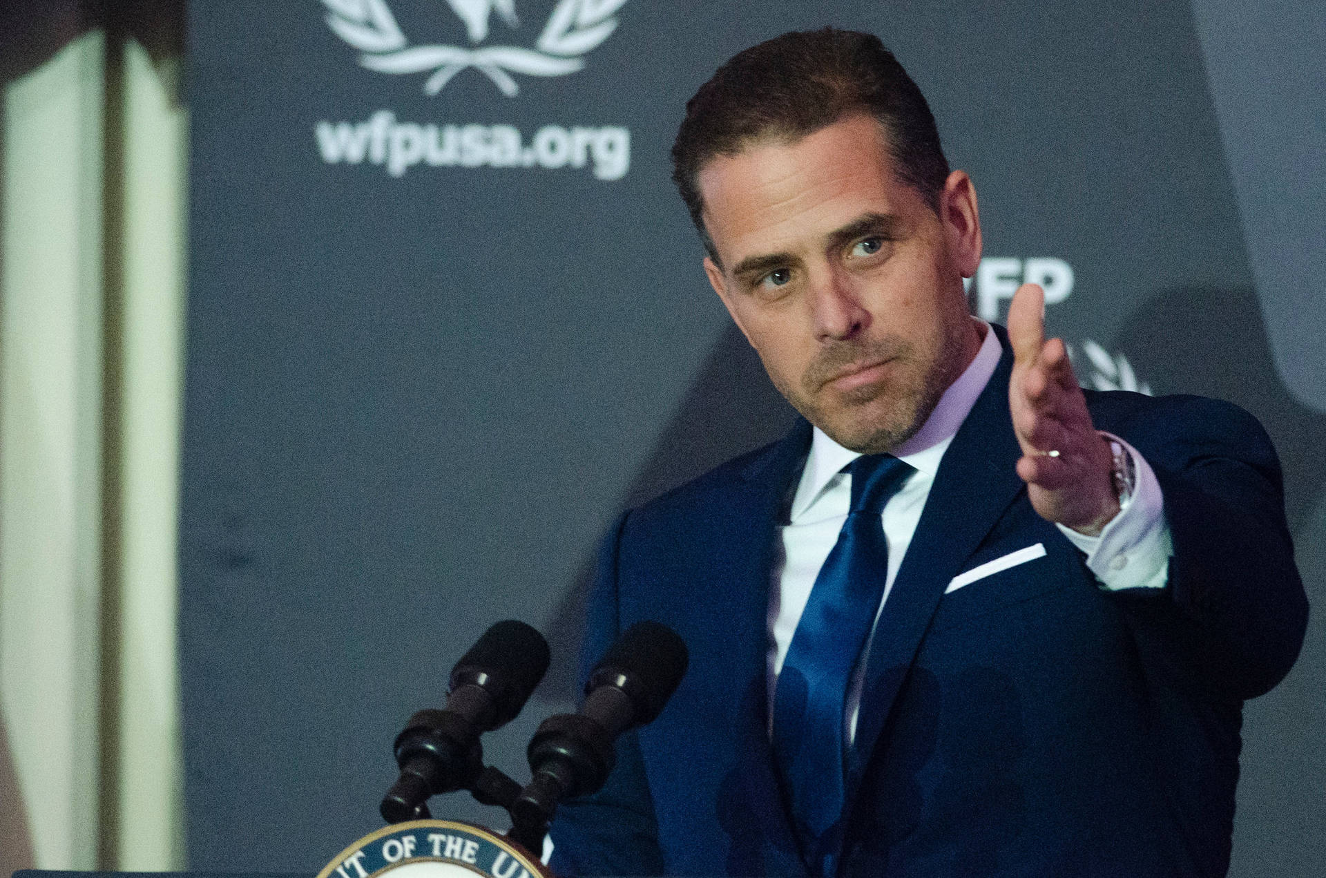 Beckoning Hunter Biden Background