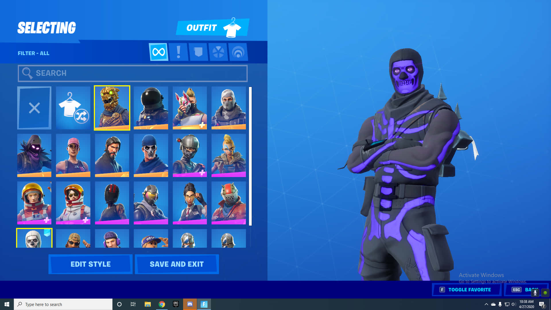 Become A Purple Skull Trooper! Background