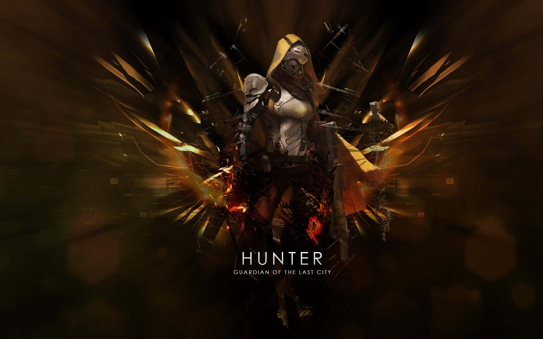Become The Hunter You Deserve With Destiny 2 Background