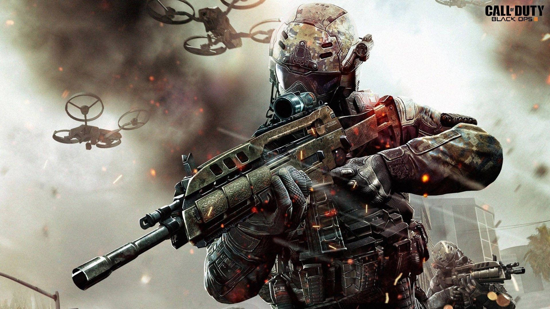 Become The Ultimate Soldier In Call Of Duty Black Ops 3. Background