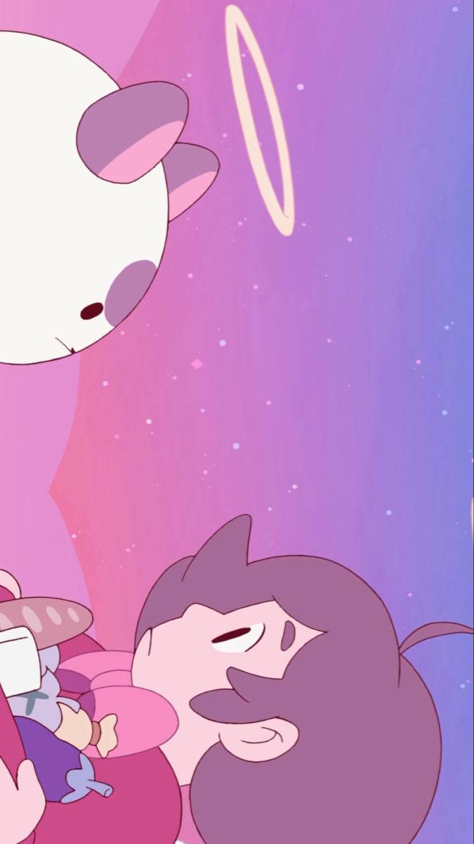 Bee And Puppycat Angry Background