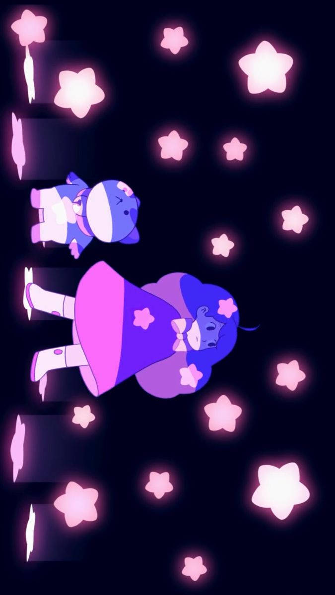 Bee And Puppycat Stars Background