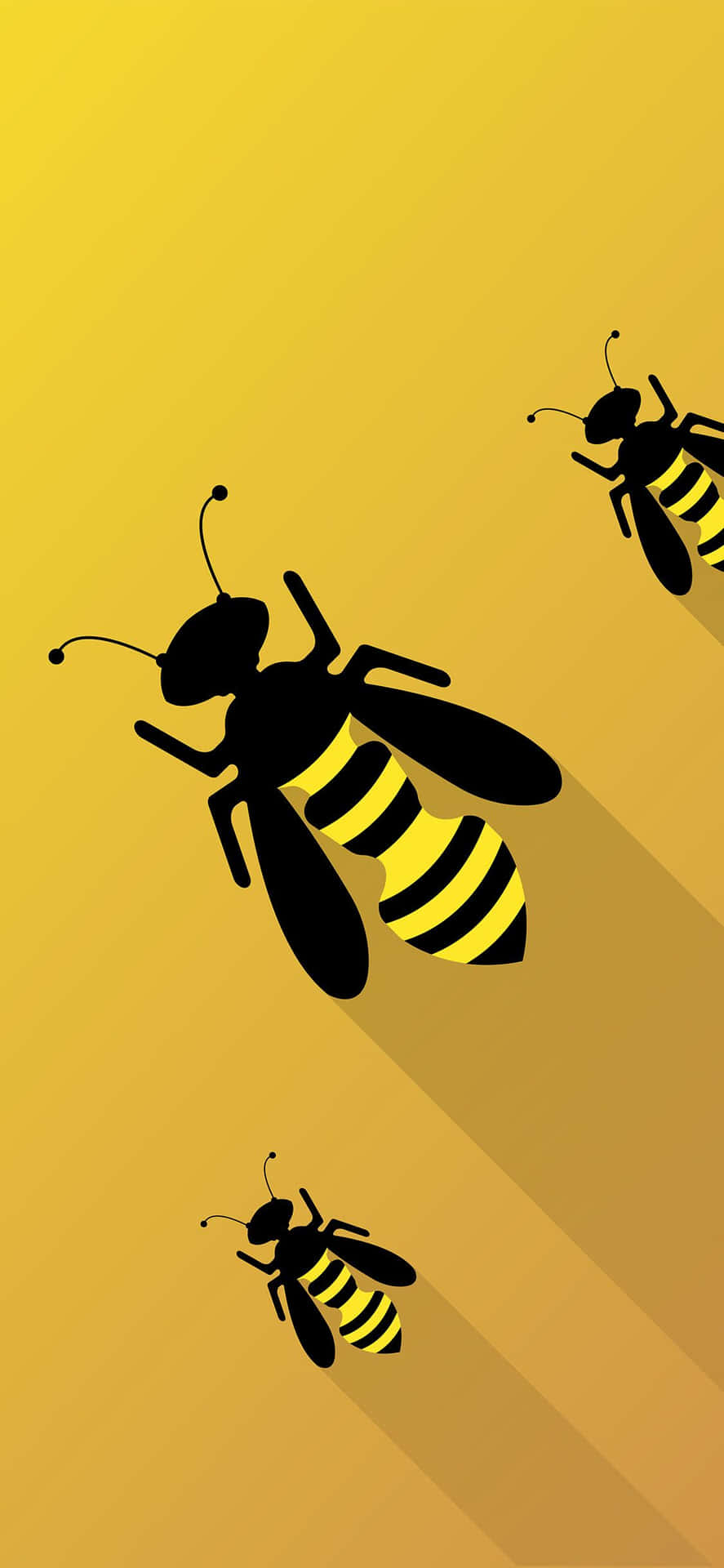 Bee Iphone Bees Graphic Art Background