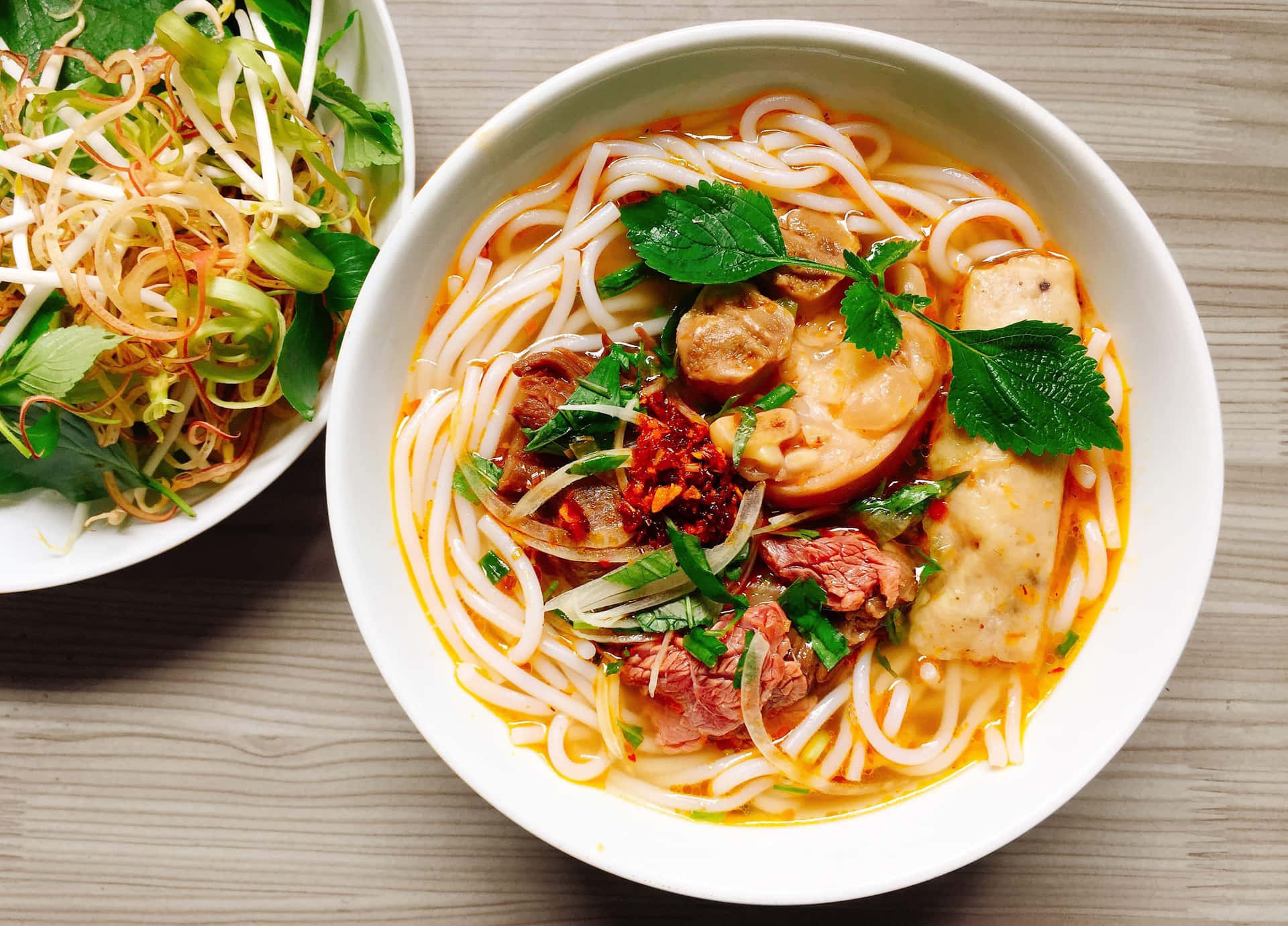 Beef Ramen Noodles Asian Food Background