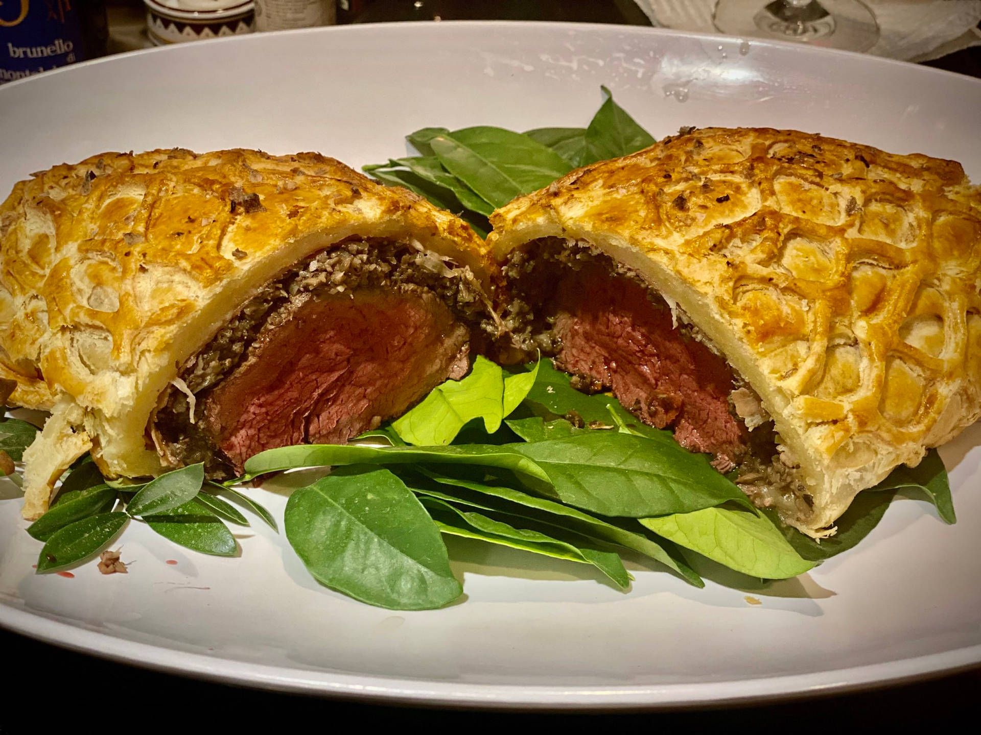 Beef Wellington Designed Leafy