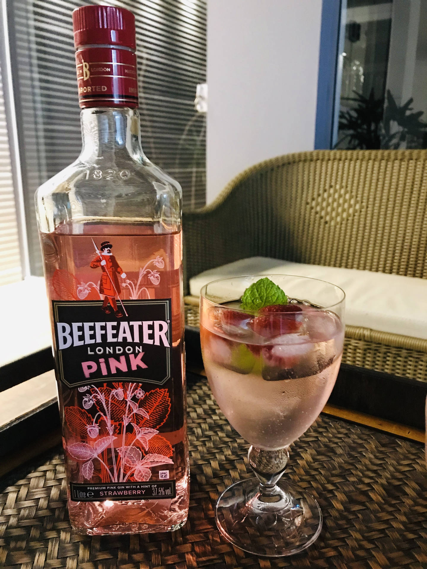 Beefeater Glass Table