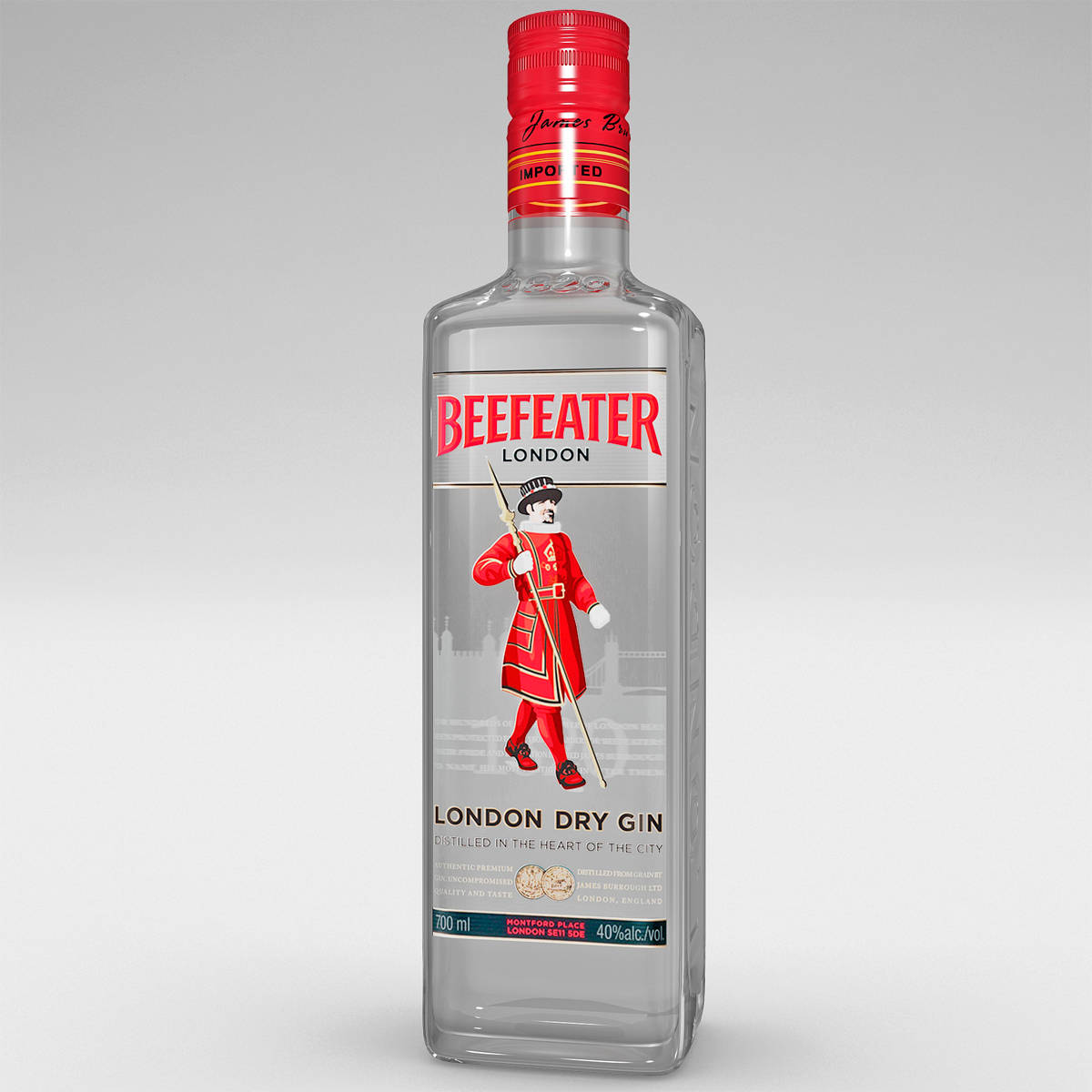 Beefeater Gray Background