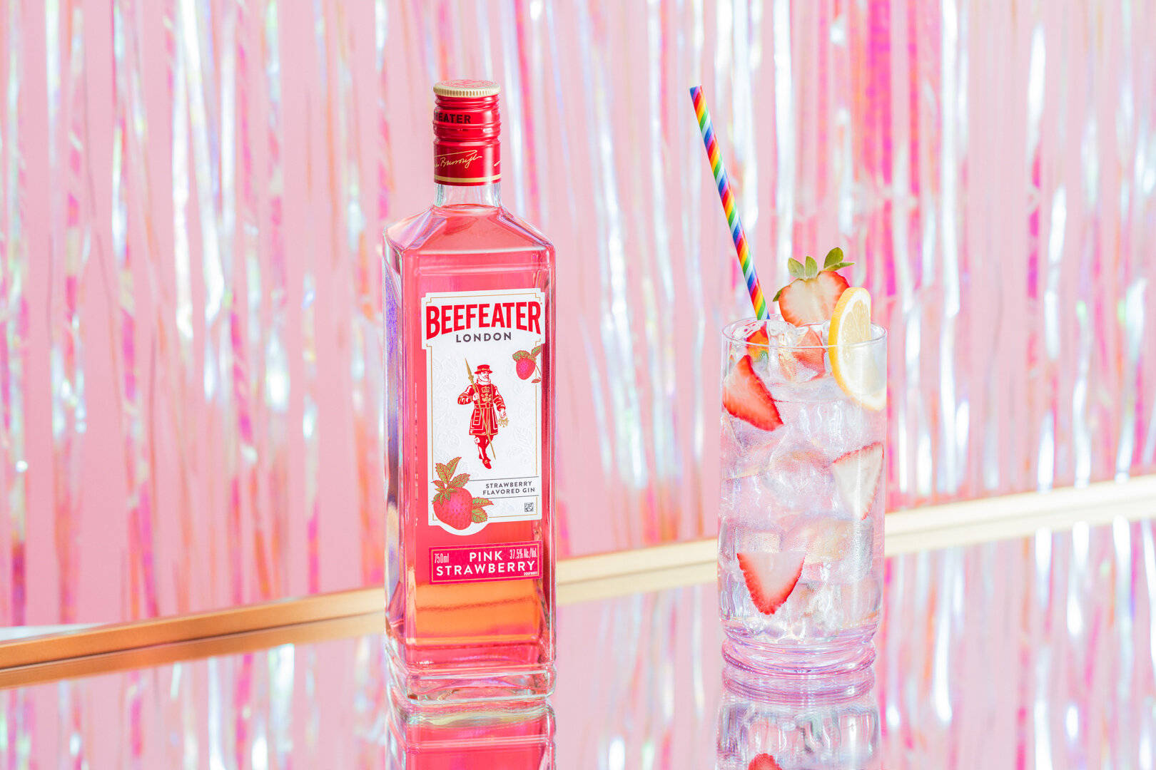 Beefeater Strawberries Lemon