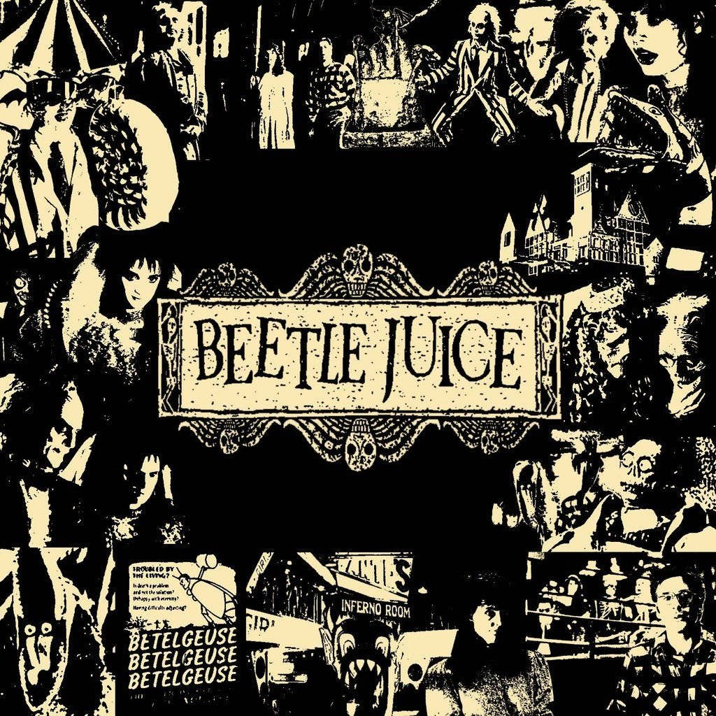 Beetlejuice Band Poster Background