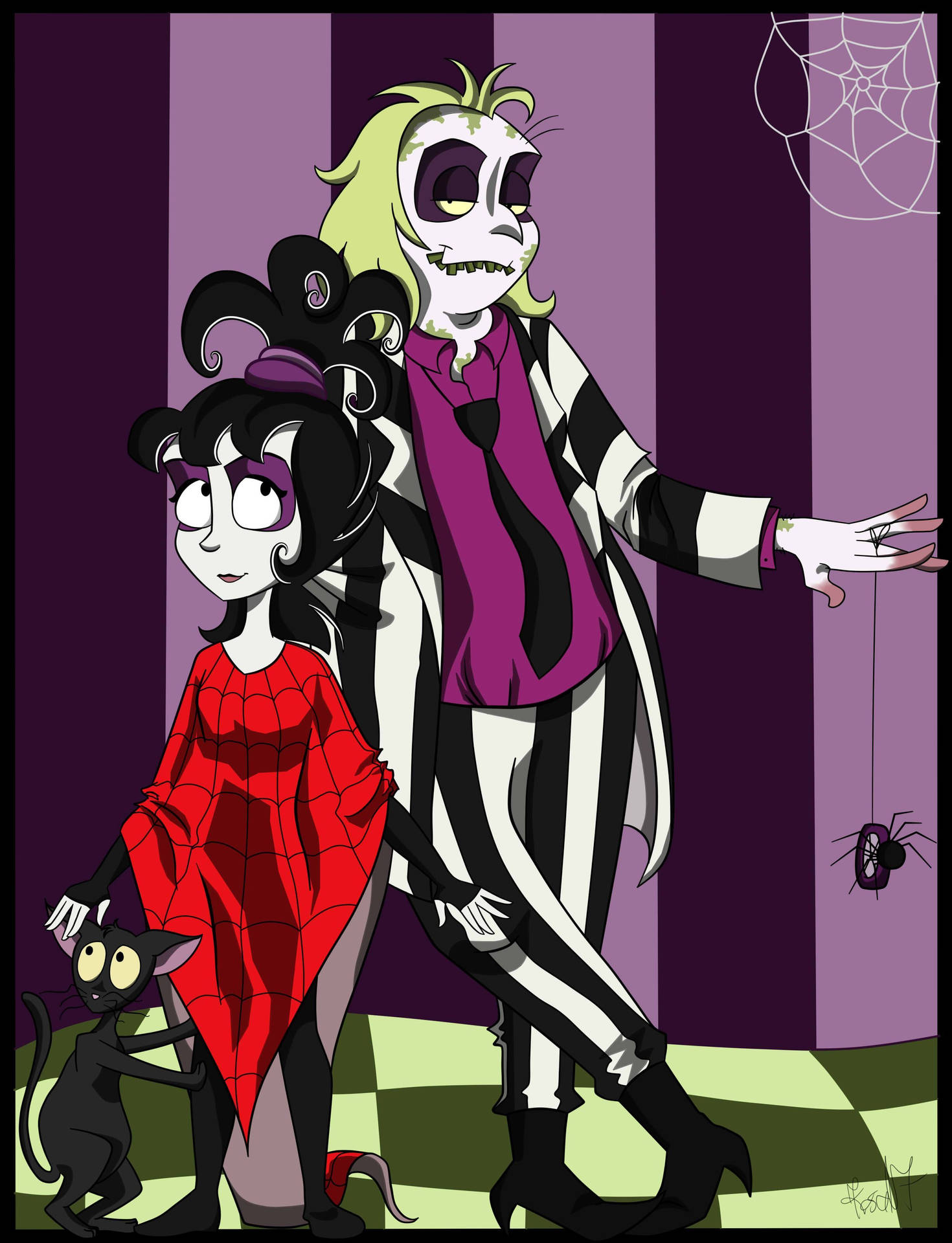 Beetlejuice With Friends Background