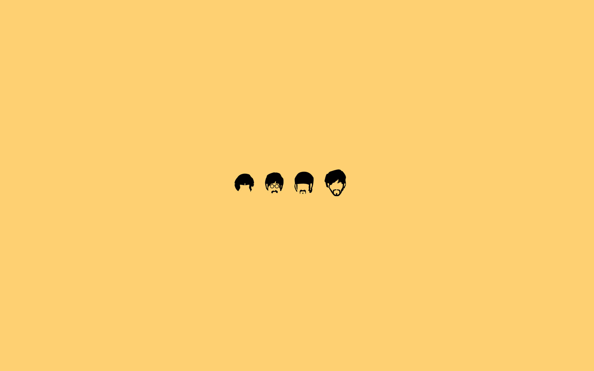 Beetles Heads Minimalist Ipad Background