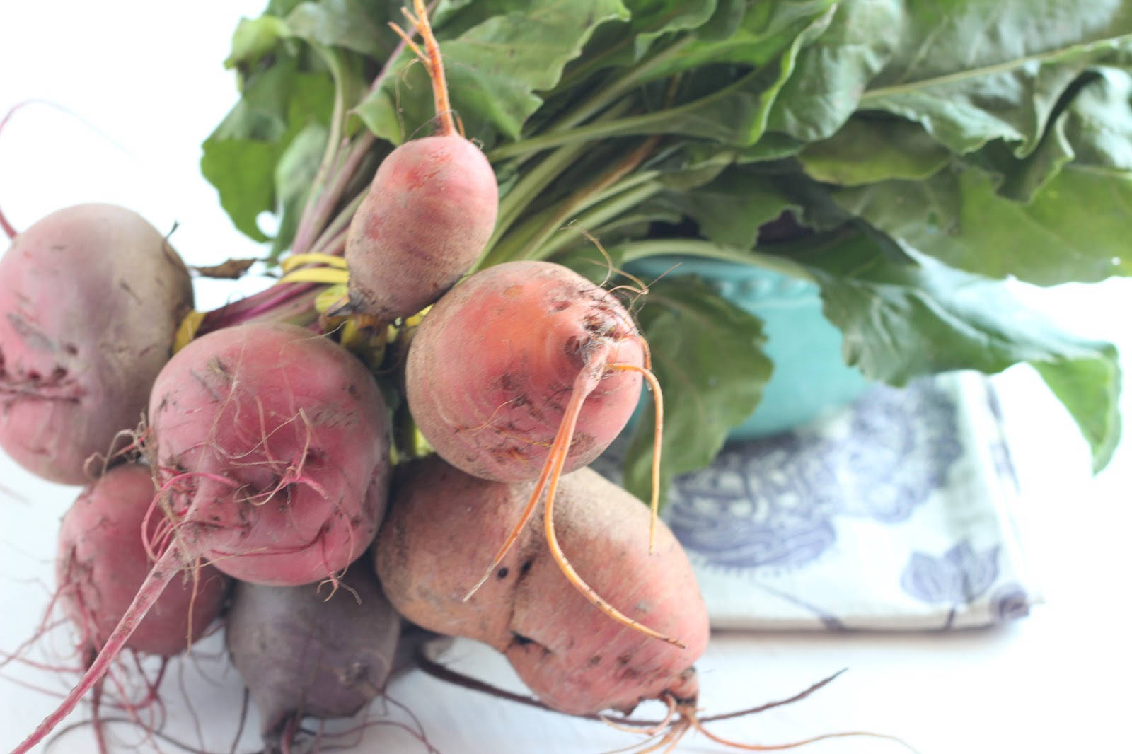 Beetroots Tied In A Bundle