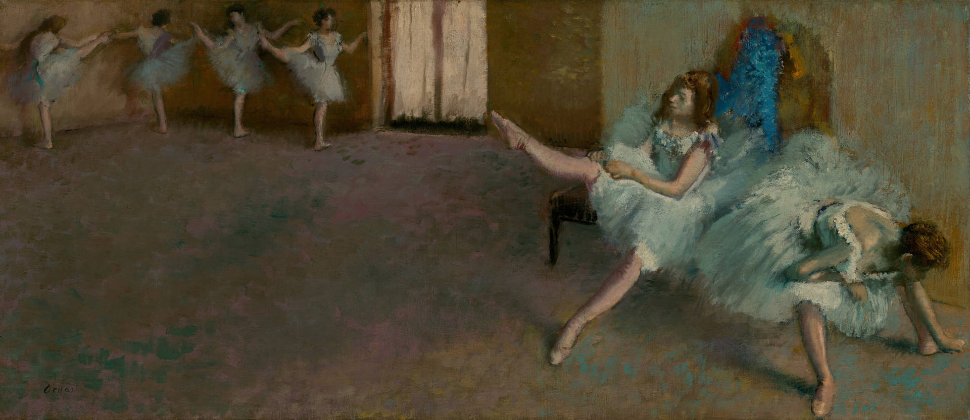 Before The Ballet Impressionist Art