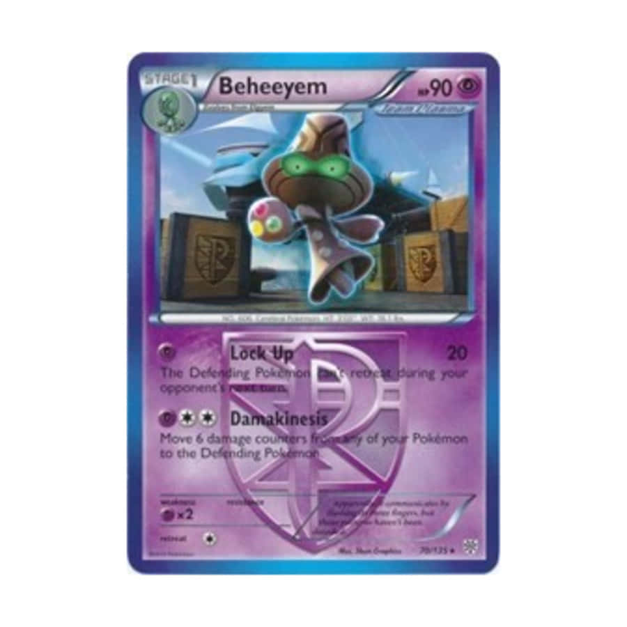Beheeyem Purple Card