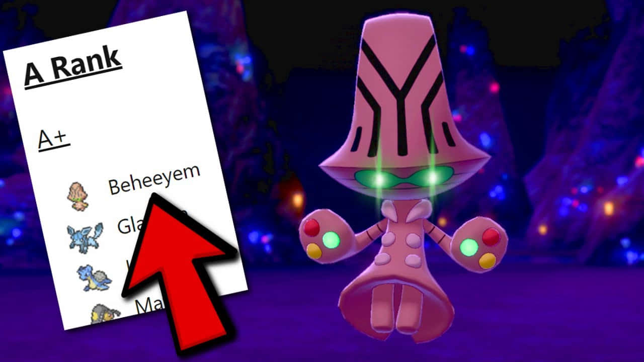 Beheeyem Rank Card Background