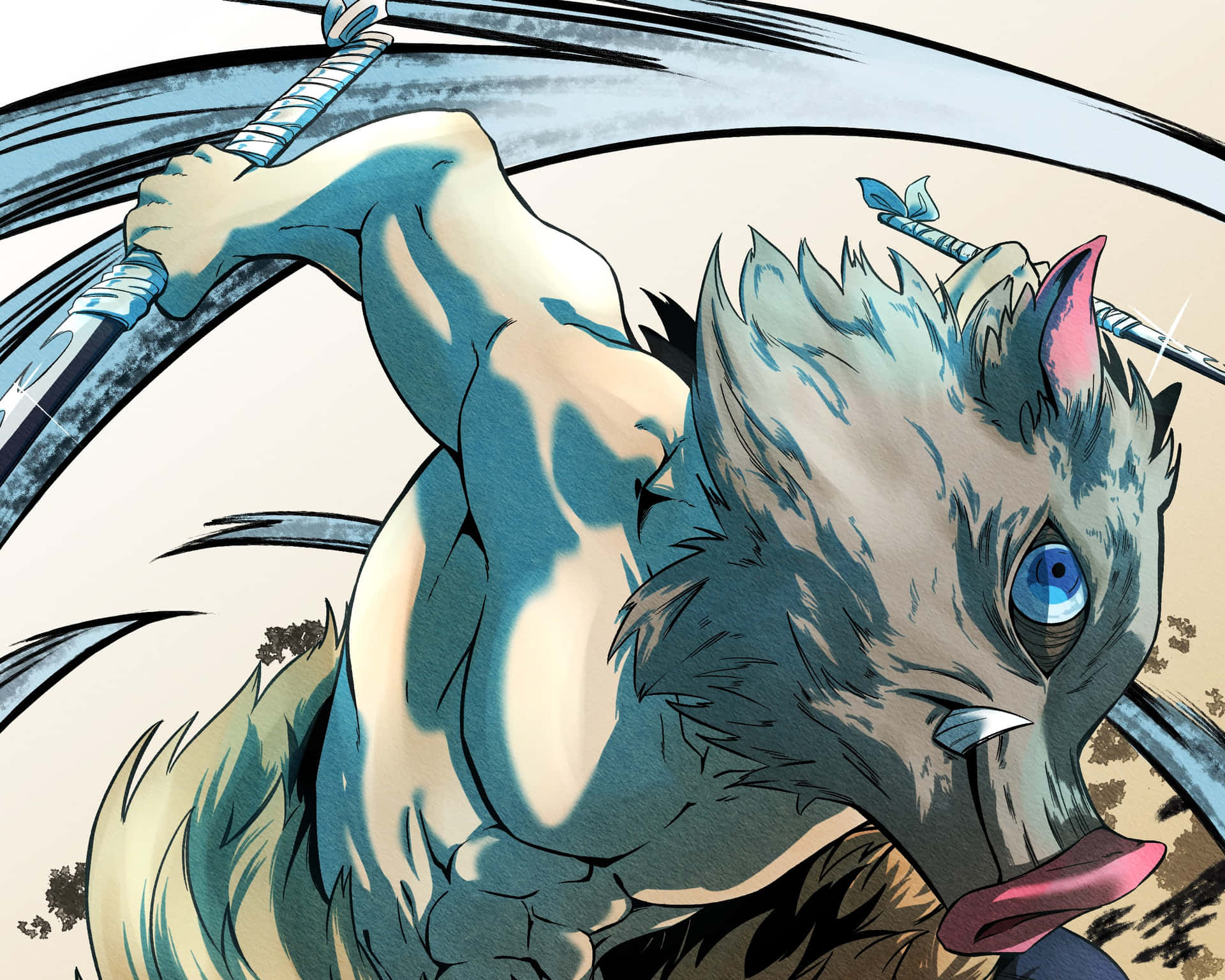 Behind Slash Inosuke Pfp