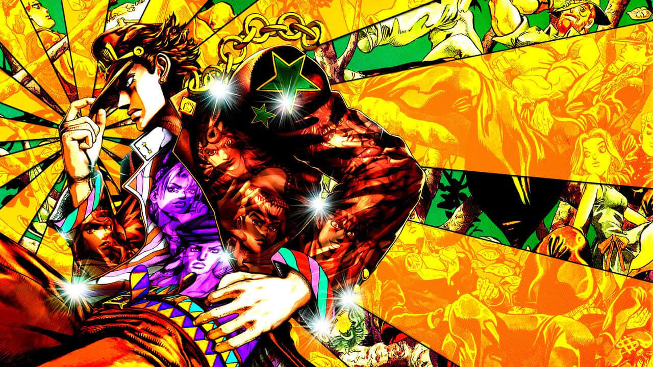 Behold, A New Hero Emerges In Jojo's Bizarre Adventure Background