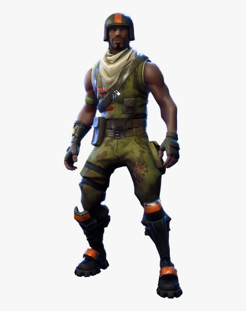 Behold The Aerial Assault Trooper - Ready For Action Background