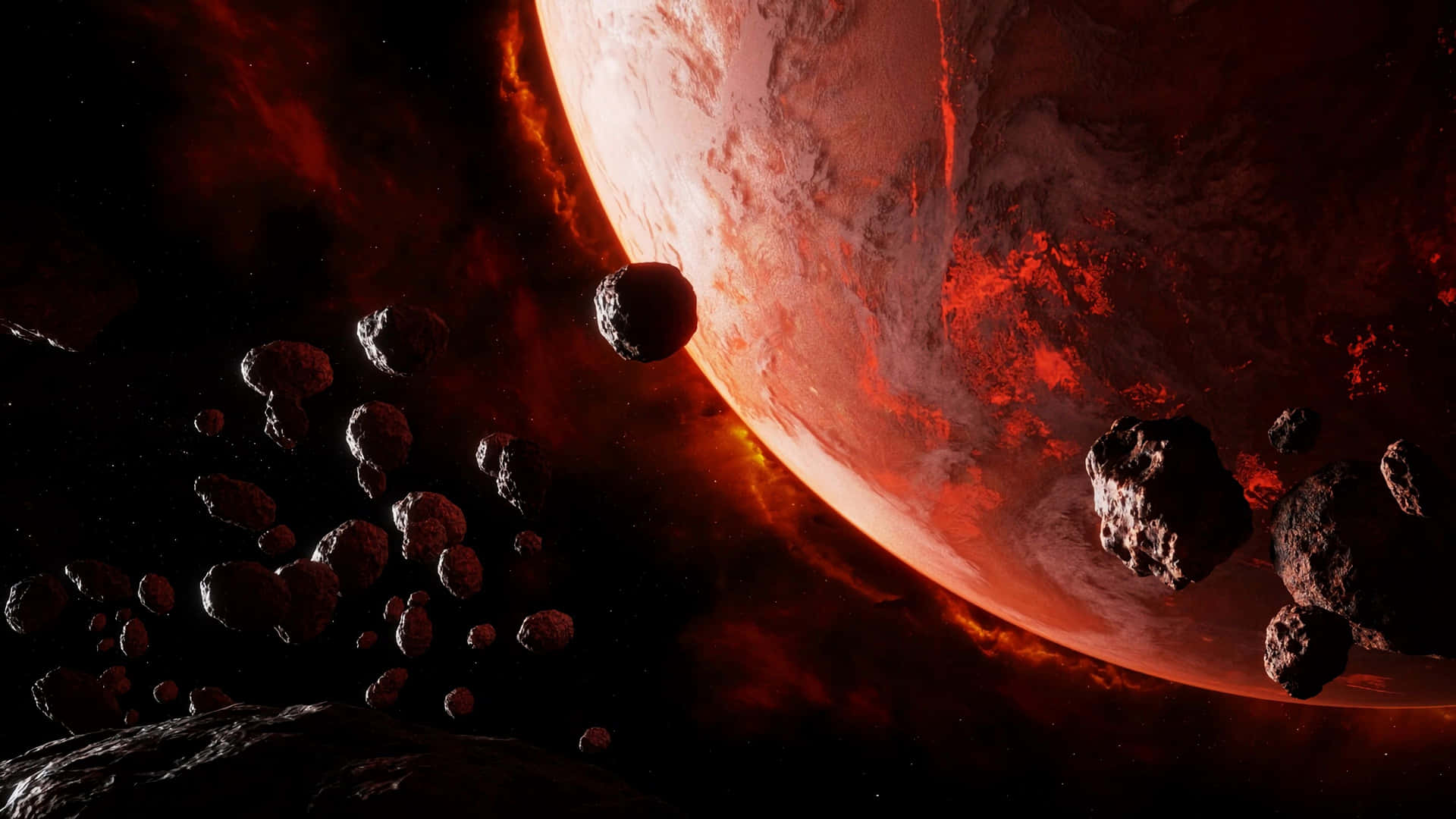 Behold The Beauty And Mystery Of Outer Space Background