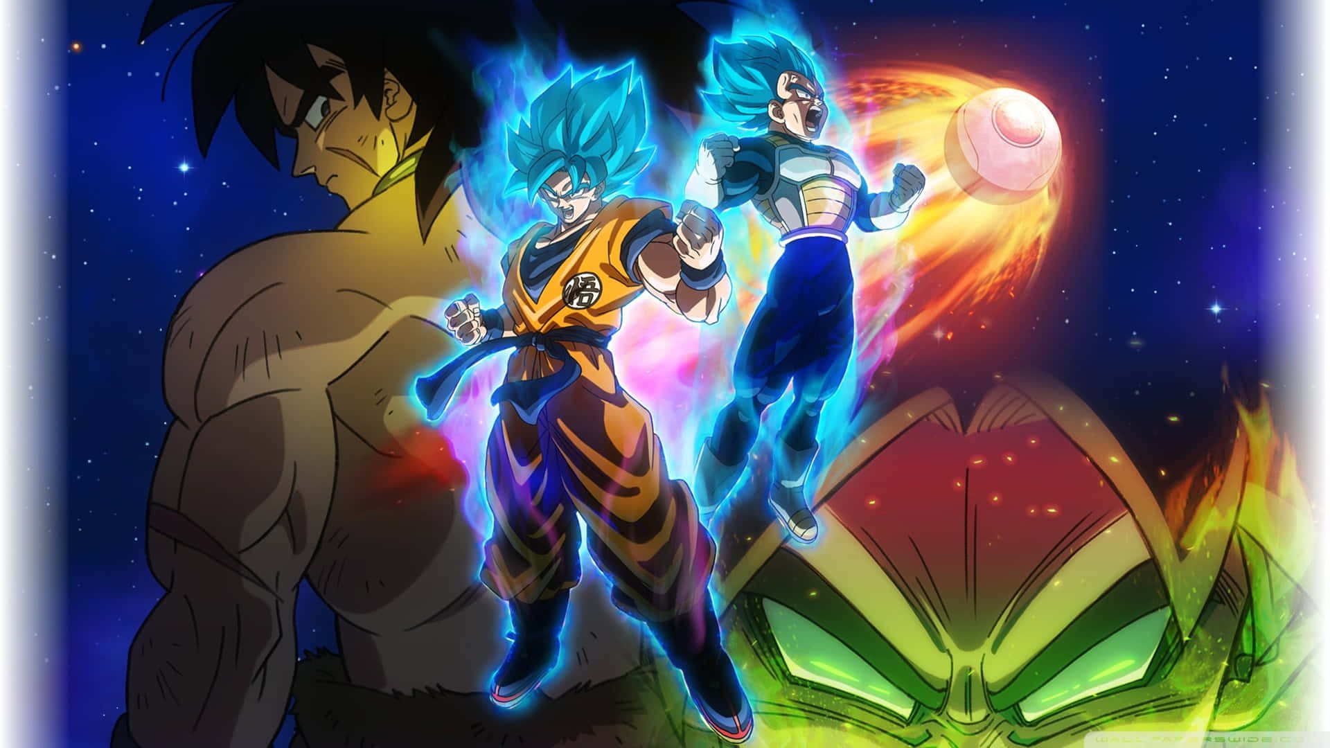 Behold The Power Of Broly In 4k! Background