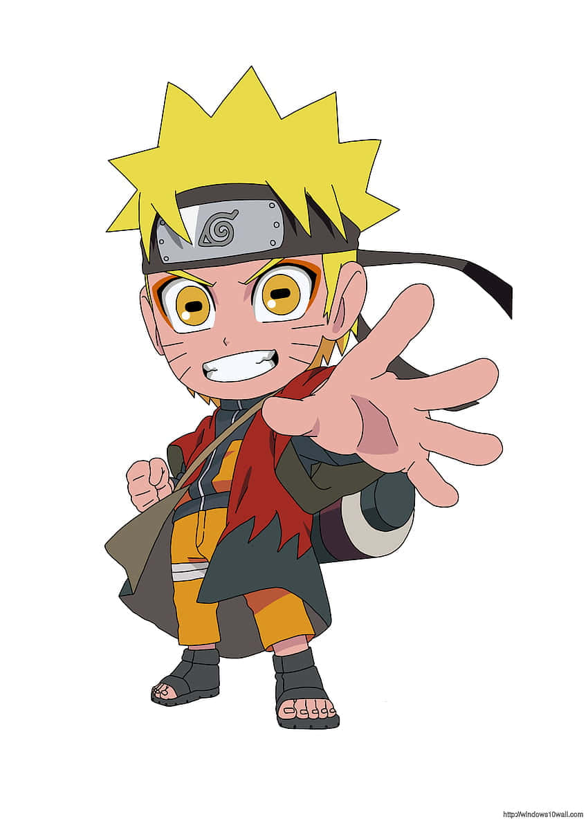Behold, The Power Of Naruto Chibi! Background