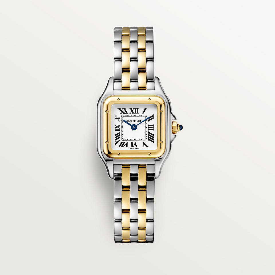 Beige Cartier Traditional Watch