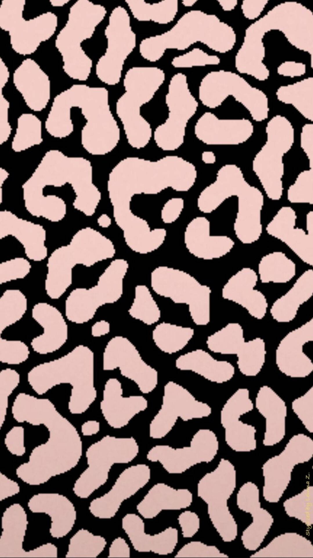 Beige Leopard Print Background