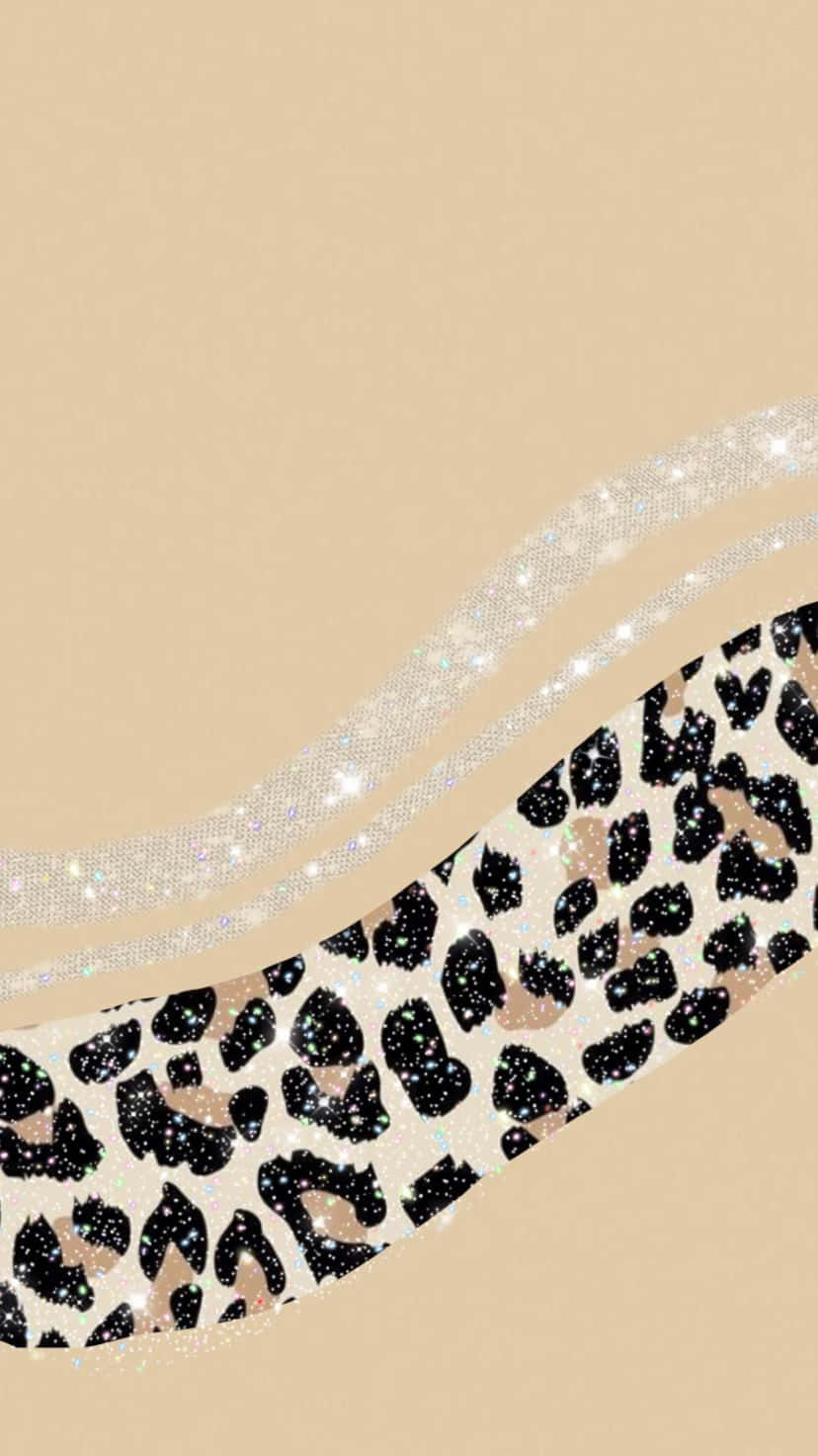 Beige Pattern Cute Cheetah Print