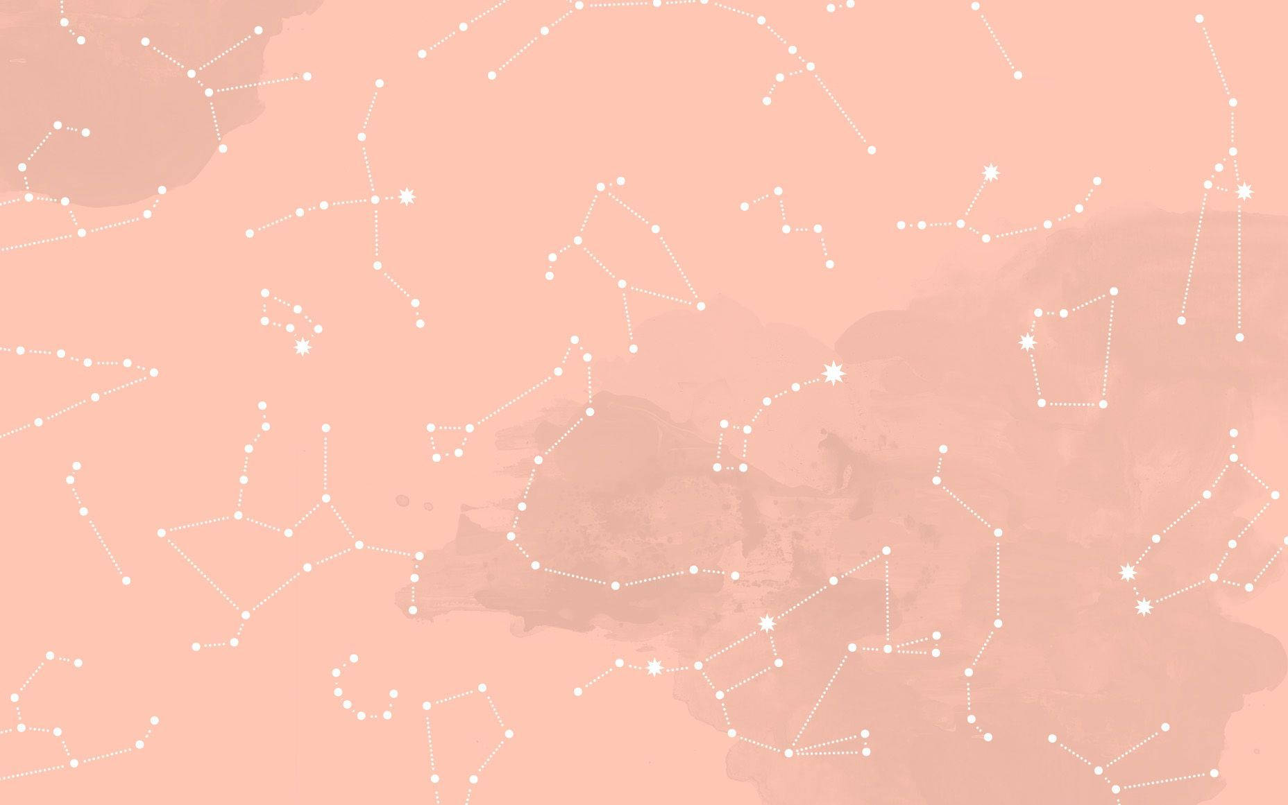 Beige Universe - An Aesthetic Interpretation Of Constellations On A Desktop