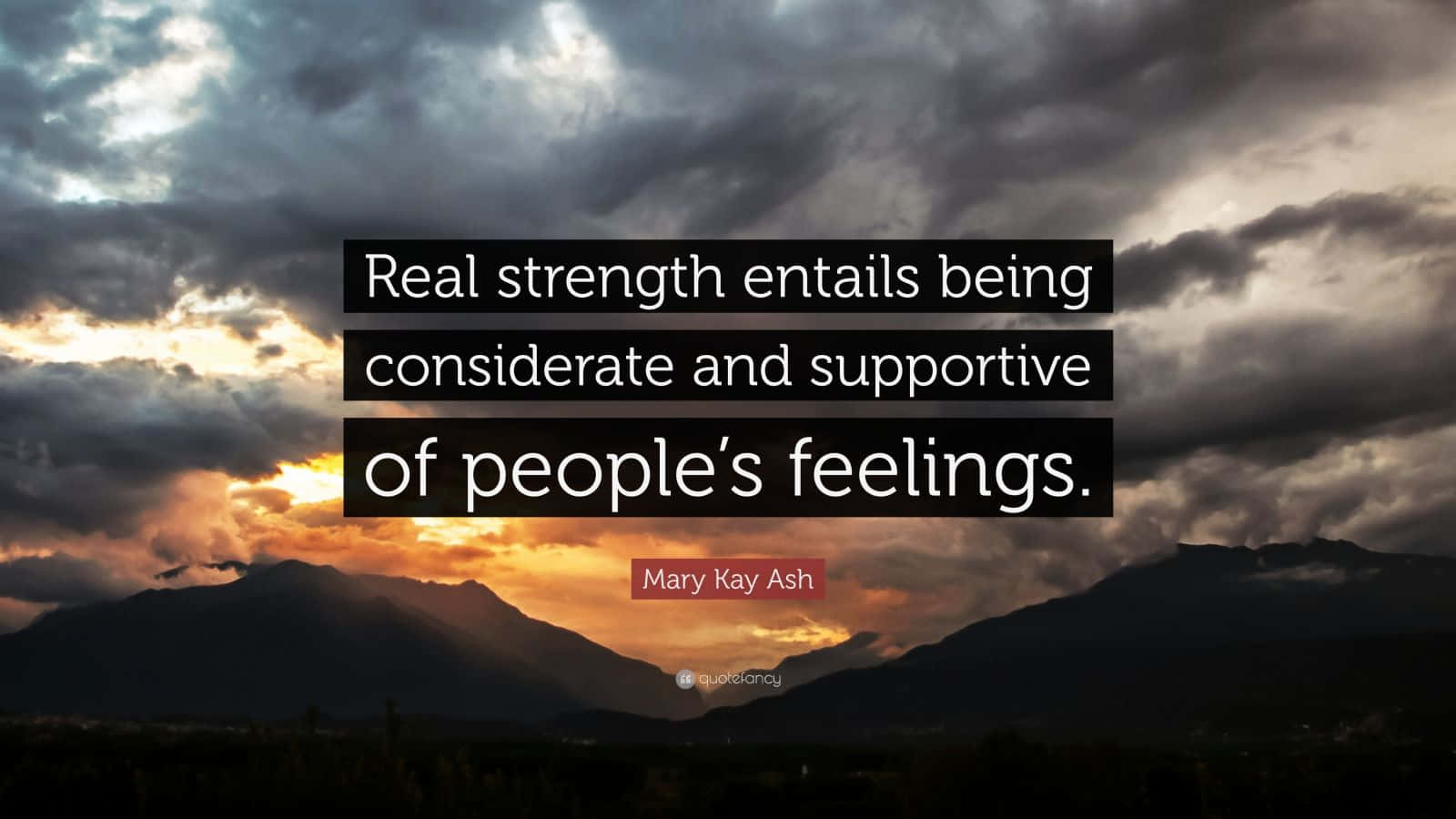 Being Considerate Is Important Background